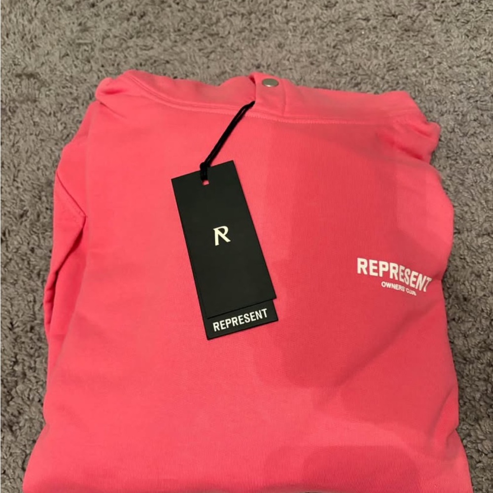 Represent Owners Club Pink Hoodie Sweatshirt